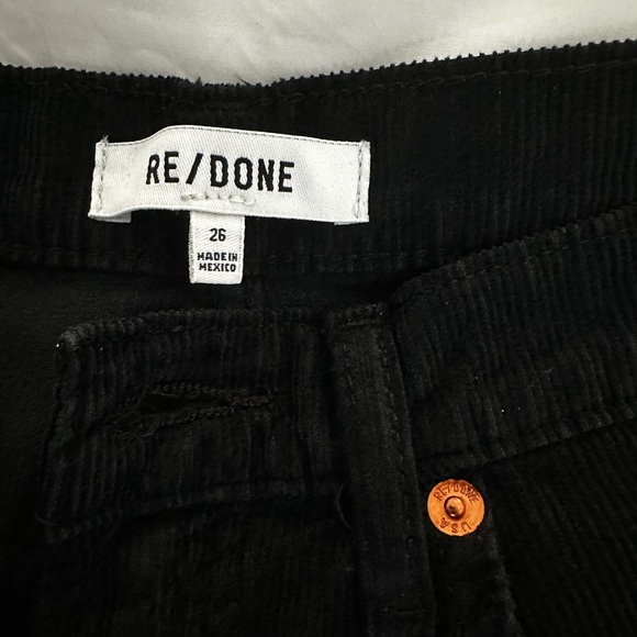 NWT Re/Done 70s Loose Flare in Black - Picture 4 of 7